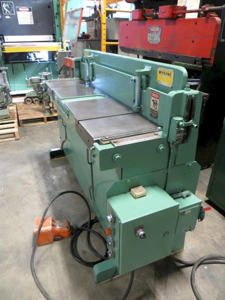 16 Ga x 52" Wysong Hydraulic Power Shear Model H52-16