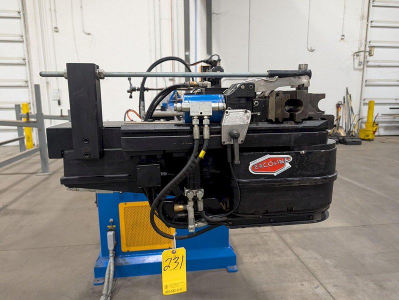 2023 3&quot; ERCOLINA EB76CNC V76 CNC TUBE BENDER, 440-480V, 3PH, 50-60HZ; W/ CONTROLLER; W/ TOOLING: STOCK #23611