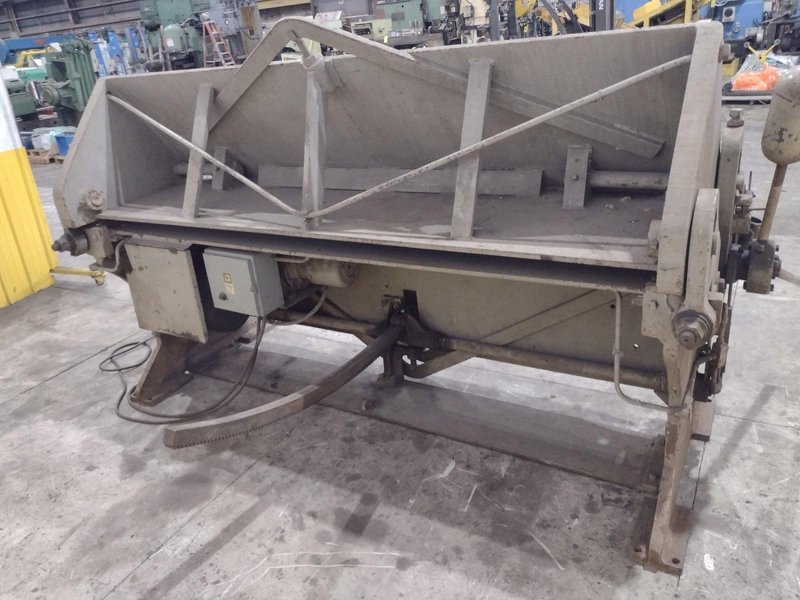 8&#039; x 1/4&quot; CHICAGO DREIS &amp; KRUMP POWERED APRON BRAKE: STOCK 23704