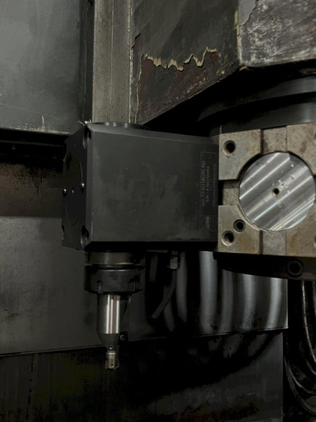 HYUNDAI KIA 31.5&quot; CNC VTL WITH LIVE TOOLING AND 15&quot; 3 JAW CHUCK, FANUC 21iT CONTROL, MODEL SKT-V5RM, NEW 2009