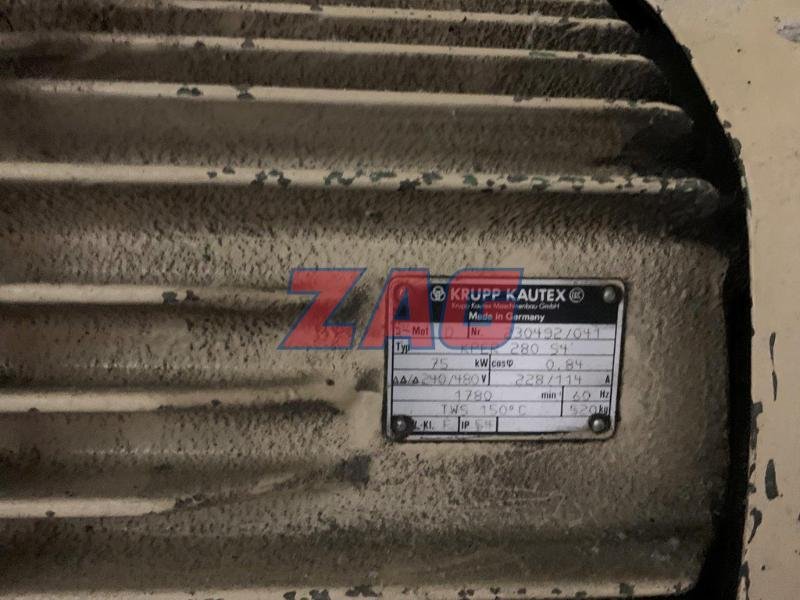 Kautex Used KB 250/64 Accumulator Head Blow Molding Machine, Single Head, 50 lbs