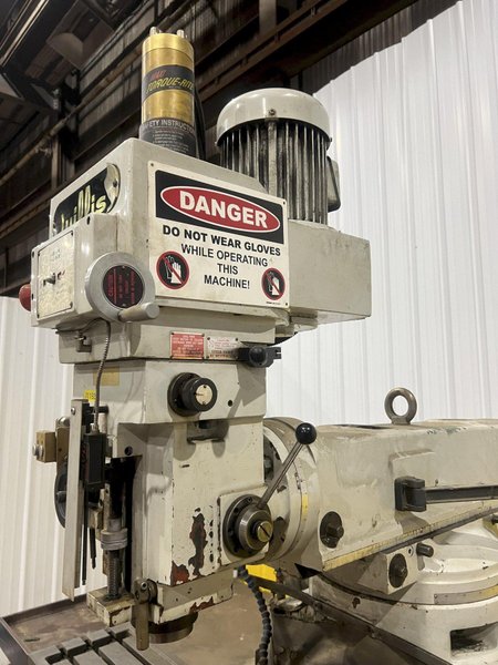 5 HP WILLIS MODEL #5000VS VERTICAL KNEE MILL: STOCK #19835