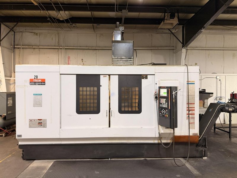 Mazak VTC250D/50 CNC VMC, 2006
