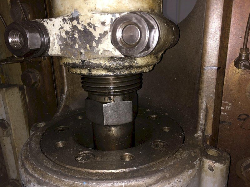 80 TON SOUTHBEND MODLE #OBI-90 BACKGEARED OBI PUNCH PRESS, 4" STROKE: STOCK 16281