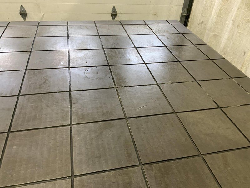 117.5" X 105" PORTAGE SURFACE PLATE/TABLE: STOCK #80846