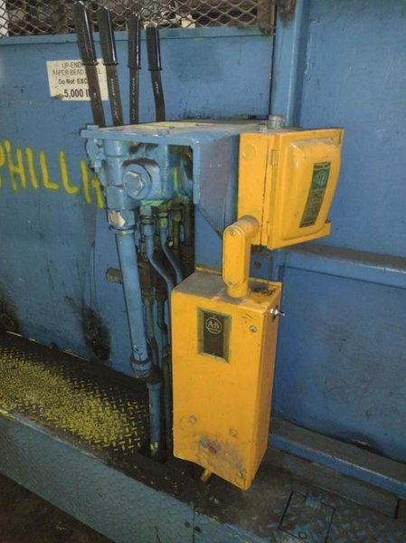 20,000 LBS X 54" X 36" BRANER COIL UPENDER. STOCK # 0435126