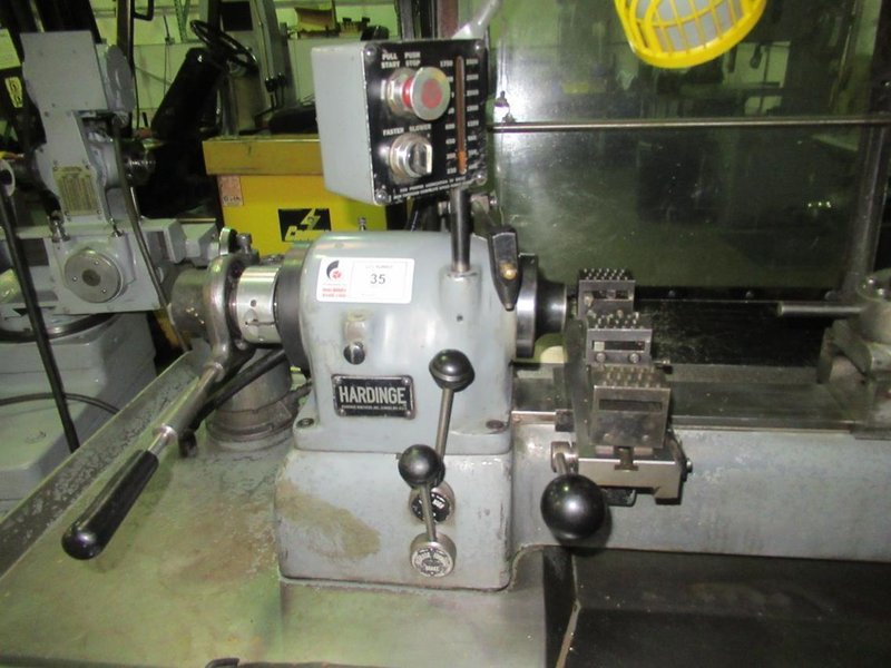 Hardinge DV-59 Second Operation Lathe, Vbl Speed, End Turret, Prod X Slide, 5C Collets- Auction Item