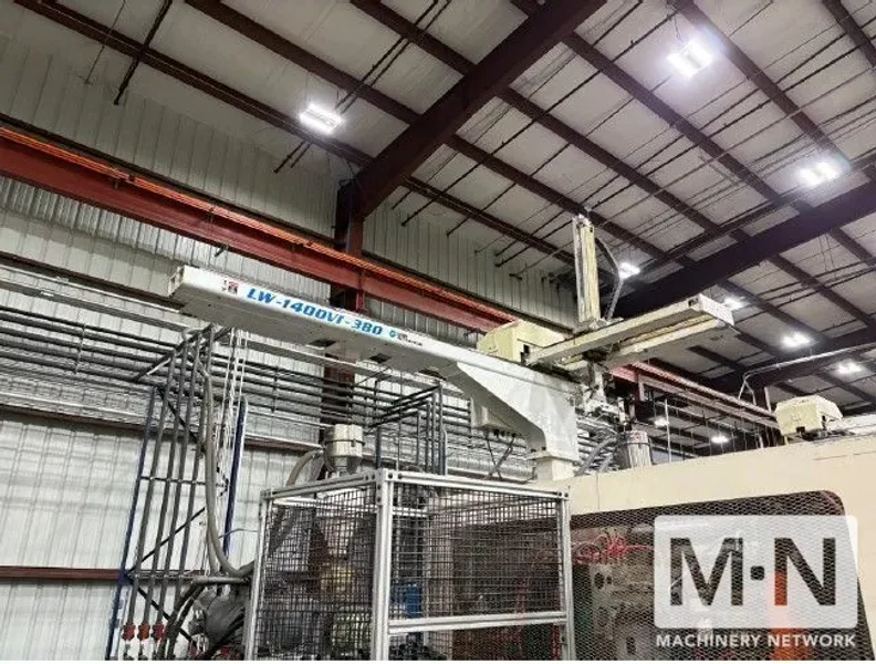 720 TON 132 OZ NISSEI MODEL FV660-310L INJECTION MOLDING MACHINE MFG 2007