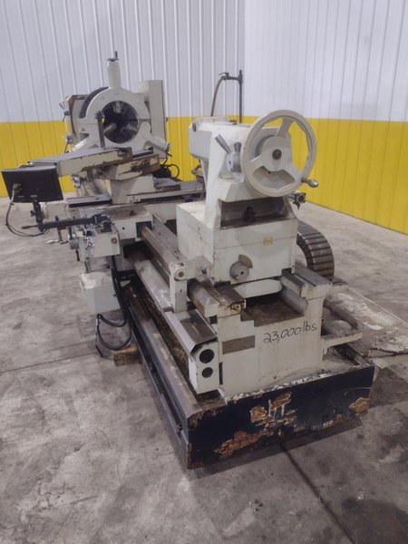 40" X 120" WILLIS MODEL #PA4010030 HOLLOW SPINDLE ENGINE LATHE, 10" HOLE, MAMMOTH SERIES, NEW 2009: STOCK #22267