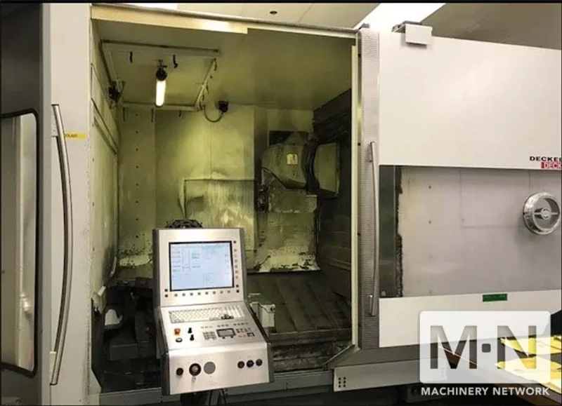 DMG DMC 125U 5-Axis Universal Machining Center, 2004 w/LS 7 Pallet System