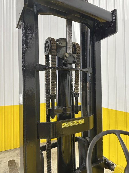 15,000 LBS HYSTER MODEL S150A LP GAS RIGGERS TYPE FORKLIFT: STOCK #22005