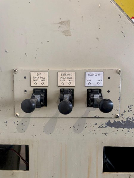 24&quot; X .250&quot; COE CPPS-PO-400-24 POWERED STRAIGHTENER. STOCK # 0208723