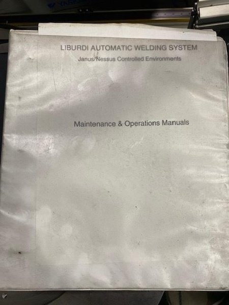 Liburdi LAWS 5000 5-Axis CNC TIG Welder, 2012 – Precision Aerospace Welding System