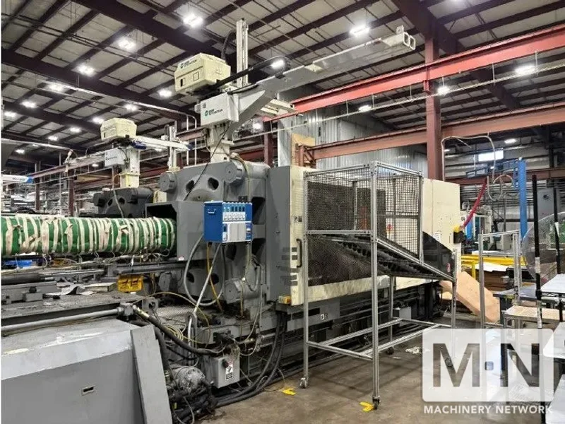 720 TON 132 OZ NISSEI MODEL FV660-310L INJECTION MOLDING MACHINE MFG 2007