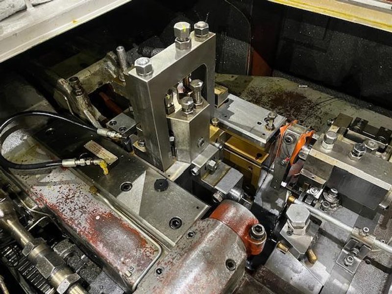 Asahi Okuma Model AOS-10 One Die Two Blow Cold Header