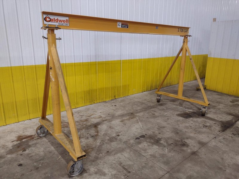 2 TON CALDWELL GANTRY CRANE: STOCK #23606