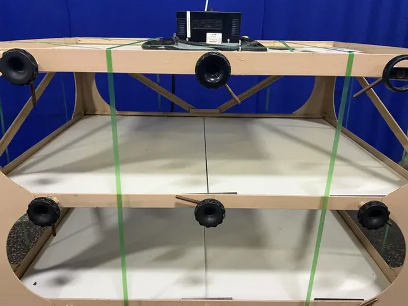 NEW BRUNSWICK SCIENTIFIC 3 @ 34” X 48” ORBITAL SHAKER  -  G-53