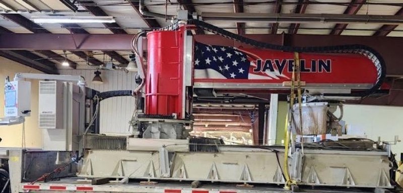 Park Industries JAVELIN Dual Table 5-Axis CNC Sawjet Stone Cutting Machine, 2024