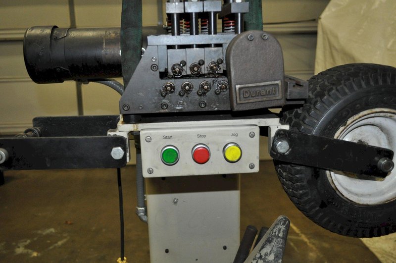 600 LB X 6&quot; DURANT UNCOILER STRAIGHTENER
