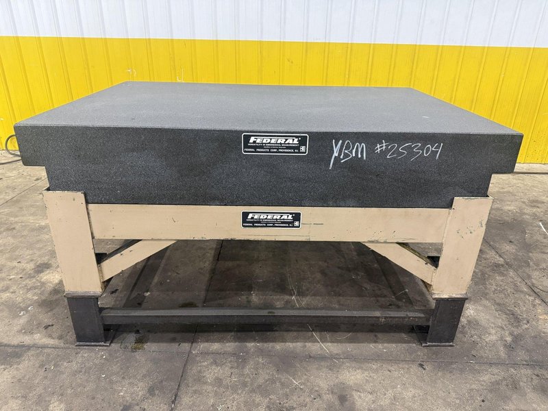 72" X 48" FEDERAL GRANITE TABLE: YOBRO #25304