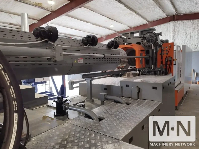 770 TON 1403 OZ CHEN HSONG MODEL SM700-TP-SVP/2 INJECTION MOLDING MACHINE MFG 2024