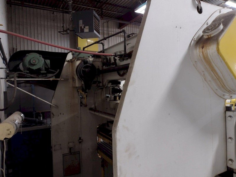 90 Ton x 10′ Verson 65 90 Mechanical Press Brake/Bed Press, 1961 – 12″ Shut Height