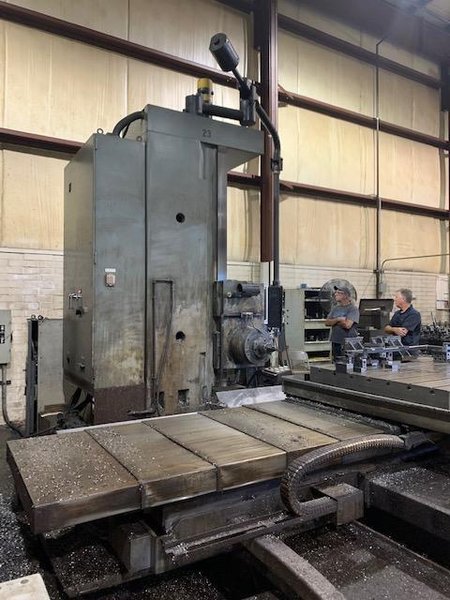 4&quot; KURAKI KBR-1105BX CNC TABLE TYPE HORIZONTAL BORING MILL. STOCK # 1060021