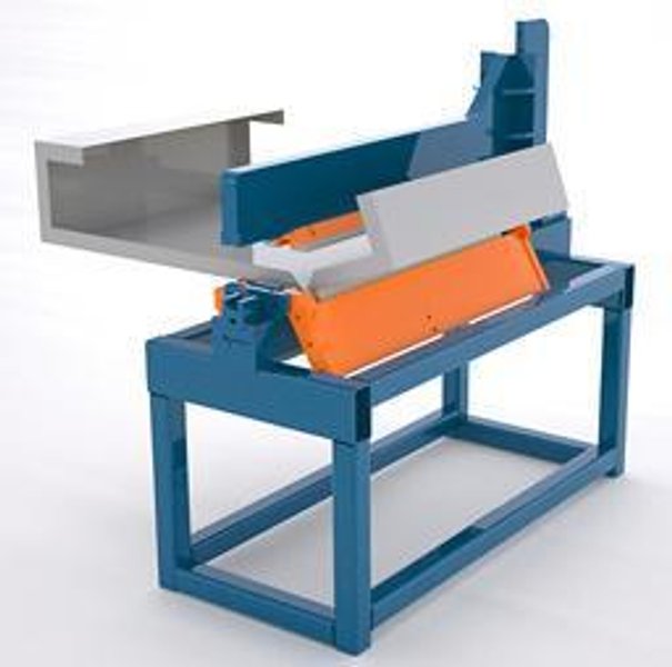 48" BRAKE MATE MODEL #32 SERVO SINGLE HEAD WING BENDER / BOX BRAKE: YOBRO #25906