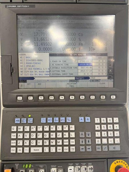 Okuma MU-500VA-L 5-Axis CNC Universal Machining Center – Milling &amp; Turning Capability