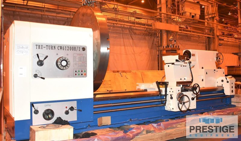 Tru Turn 80.31" x 118" Manual Lathe, Brand New