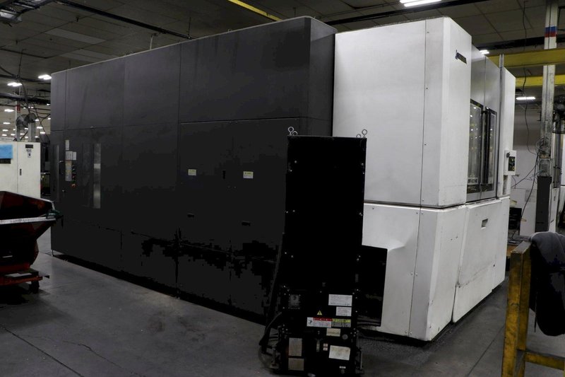 Okuma MA-600HII CNC Horizontal Machining Center, 2019 – Chip Conveyor, Through Spindle Coolant