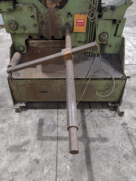 110 TON PEDDINGHAUS &quot;PEDDIWORKER&quot; 1100G HYDRAULIC IRONWORKER: STOCK #22724