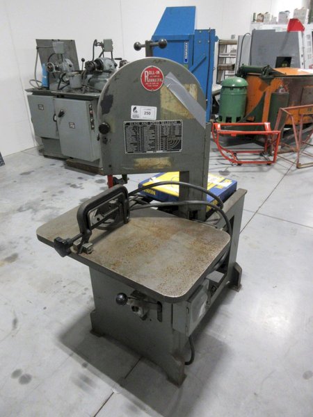 Roll-in Saw - All Purpose Horizontal Bandsaw w/ Extra Blade 4-Speeds with Vise- Auction Item