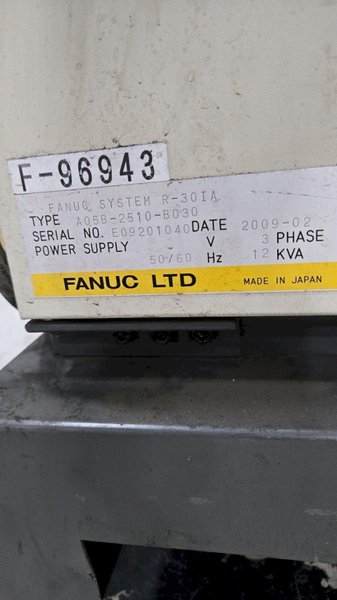FANUC – R2000IB/210 W/ R-30IA Controls USED