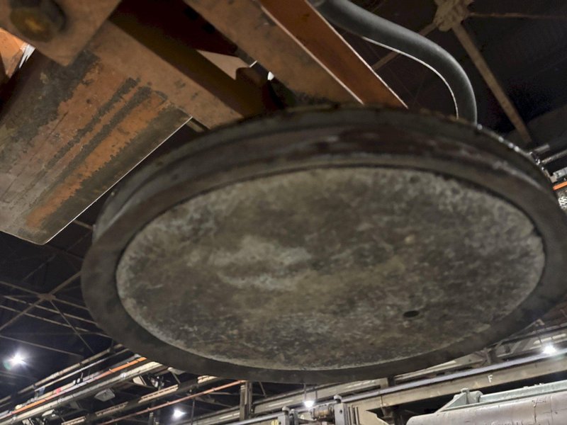 10,000 LBS X 50' X 8' PERMADUR SERIAS 816 VACUUM SHEET LIFTER WITH UNIVAC 1500 GENERATOR: STOCK 22460