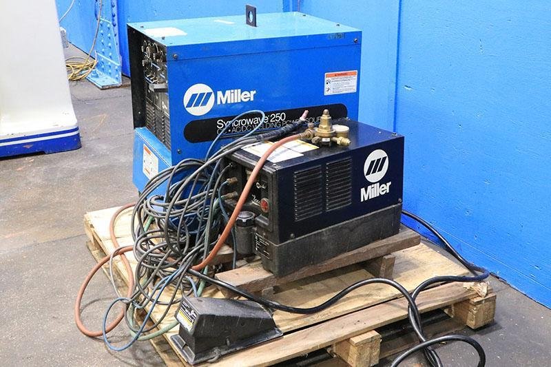 MILLER CONSTANT CURRENT AC/DC WELDING POWER SOURCE, MODEL: SYNCHROWAVE 250