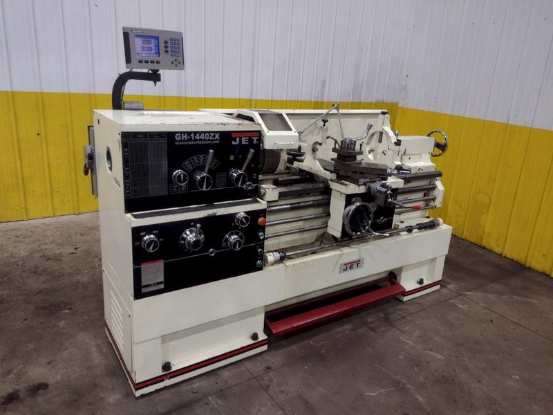 14” X 40” JET MODEL #GH1440 ZX  ENGINE LATHE : YOBRO #25666