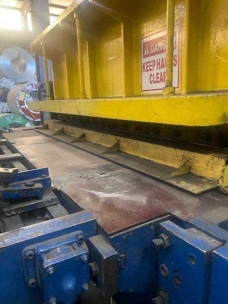 60" x 0.140" x 30,000# Rowe/Voss Cut-to-Length Line STOCK# 4230