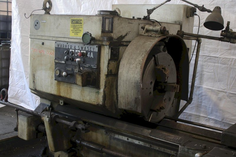 WARNER &amp; SWASEY MODEL #4A/M3500 TURRET LATHE: STOCK #75060