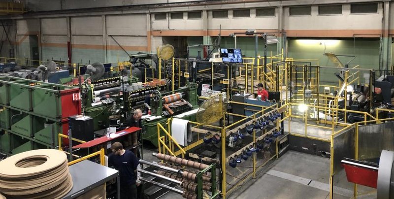 50" x .050" x 50,000# PRO-ECO SILICON STEEL DOUBLE LOOP PRECISION SLITTING LINE