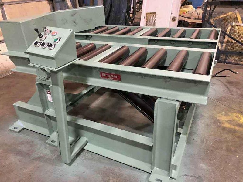 10,000# x 72&quot; Braner / Signode Banding Line Components