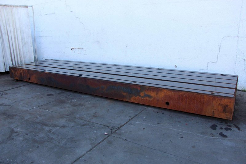 15&#039; X 8&#039; X 15&quot; G &amp; L T SLOTTED FLOOR PLATE: STOCK #71060