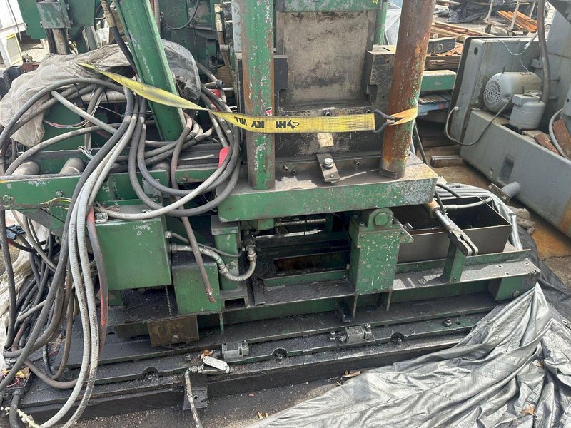 150 TON WHITNEY MODEL #765 HYDRAULIC SHEAR FOR ANGLE, FLATS, AND CHANNEL: STOCK #20760