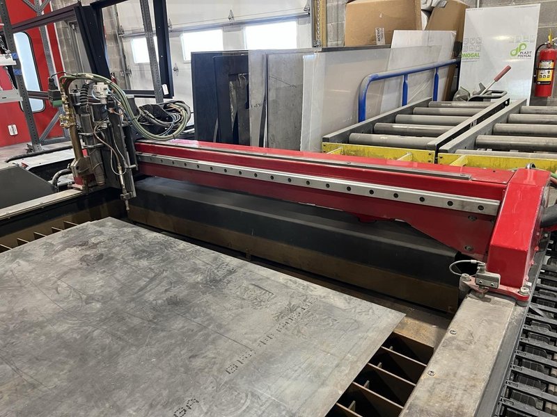 5′ x 10′ Lincoln Electric Torchmate TMX-510 CNC Plasma, 2020 – Lincoln Electric FlexCut 125, 125 Amp, Less than 40 Hours
