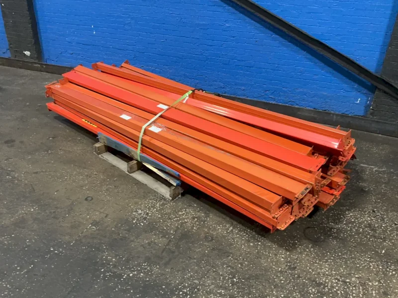 5000 LBS EACH PALLET RACKING BEAMS