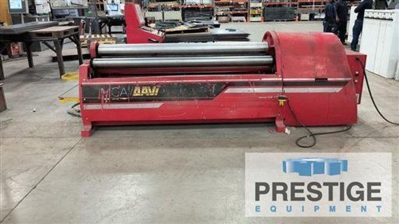 DAVI MCA 2017 1/4&quot; x 6&#039;6&quot; CNC 4-Roll Hydraulic Plate Roll