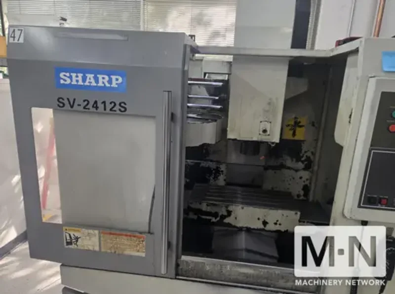 Sharp SV-2412S CNC Vertical Machining Center, 2009