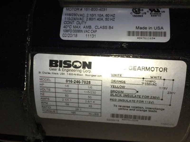 61&quot; x 17&quot; PAX POWERED PARTS CONVEYOR STOCK# 2711