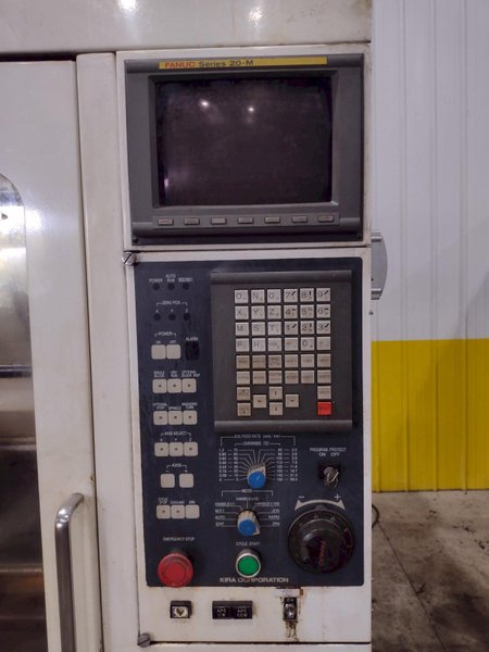KIRA MODEL #KN30VE ELITE DUAL PALLET CNC VERTICAL MACHINING CENTER: YOBRO #24010