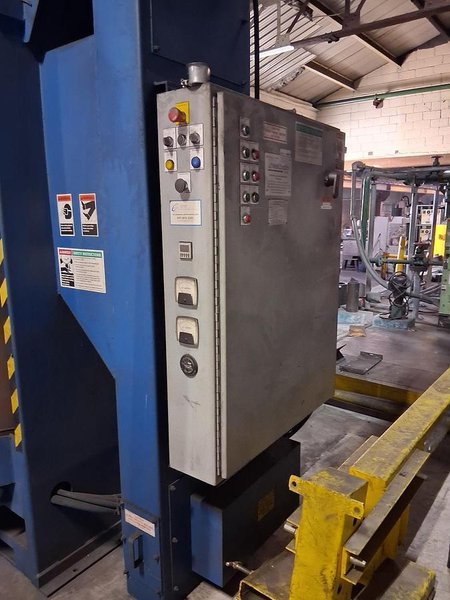 Wheelabrator SLH 2460 Shot Blast Machine | 24″ Dia x 48″ High | 2 Wheels |